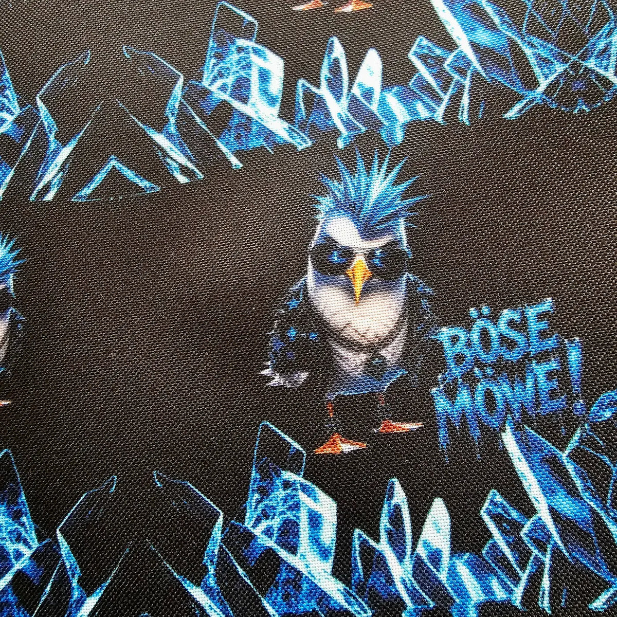 Wasserabweisender Canvas/Oxford | Böse Möwe | 0,5m