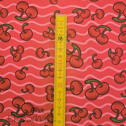 Wasserabweisender Canvas/Oxford | Cherry Vibes | 0,5m