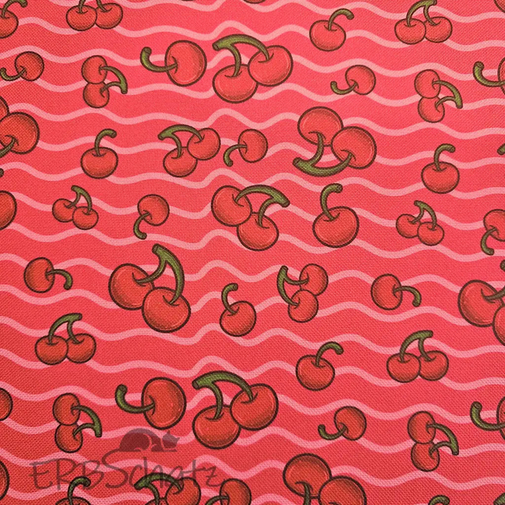 Wasserabweisender Canvas/Oxford | Cherry Vibes | 0,5m