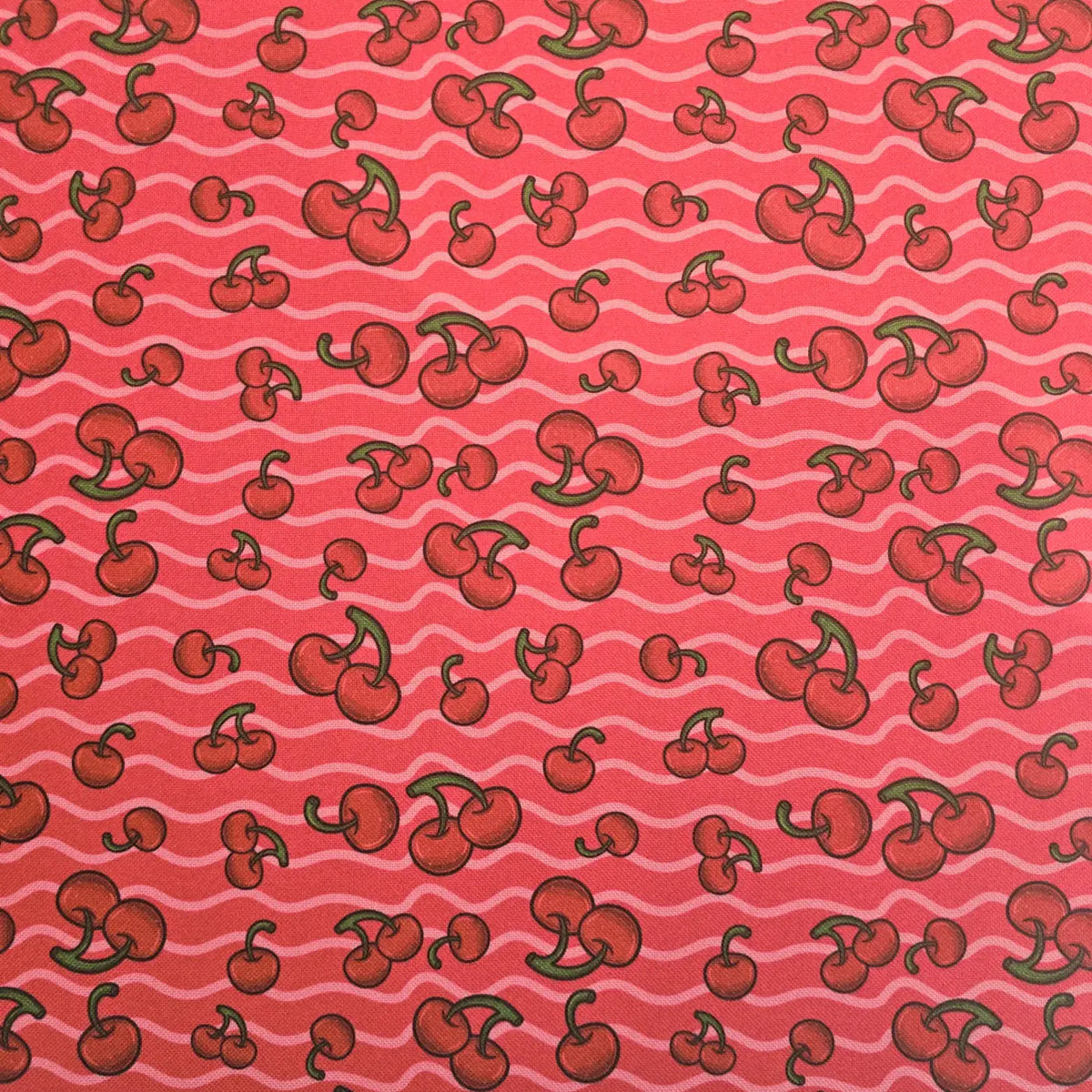 Wasserabweisender Canvas/Oxford | Cherry Vibes | 0,5m