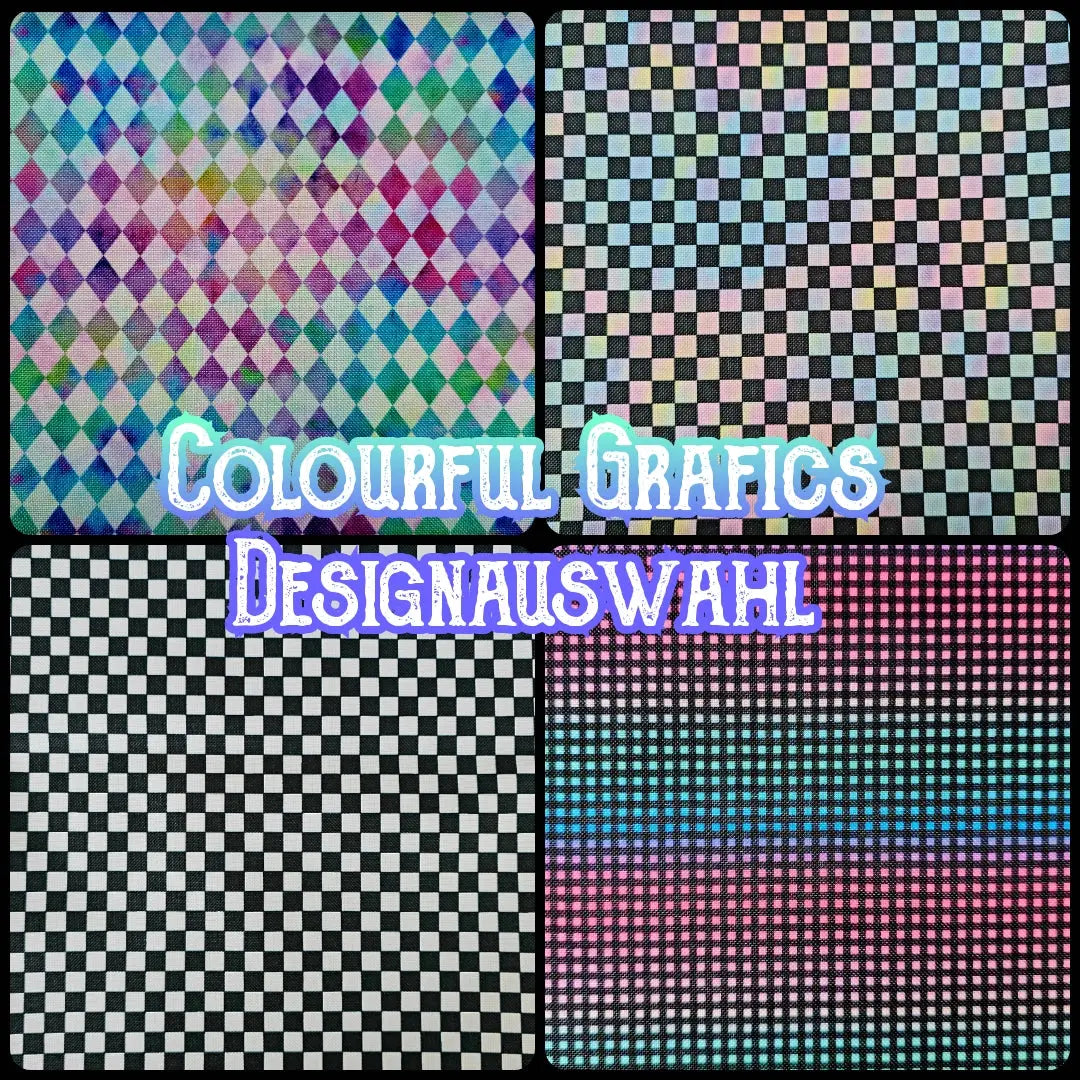 Wasserabweisender Canvas/Oxford Colourful Grafics | 0,5m