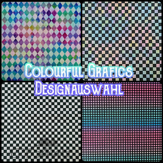 Wasserabweisender Canvas/Oxford Colourful Grafics | 0,5m