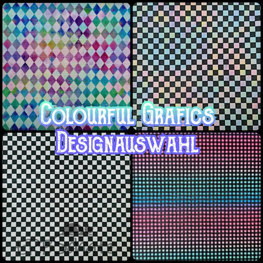 Wasserabweisender Canvas/Oxford Colourful Grafics | 0,5m