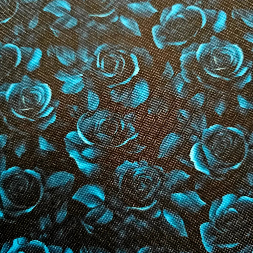 Wasserabweisender Canvas/Oxford Dark Roses | 0,5m