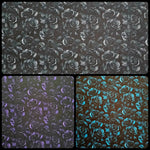 Wasserabweisender Canvas/Oxford Dark Roses | 0,5m
