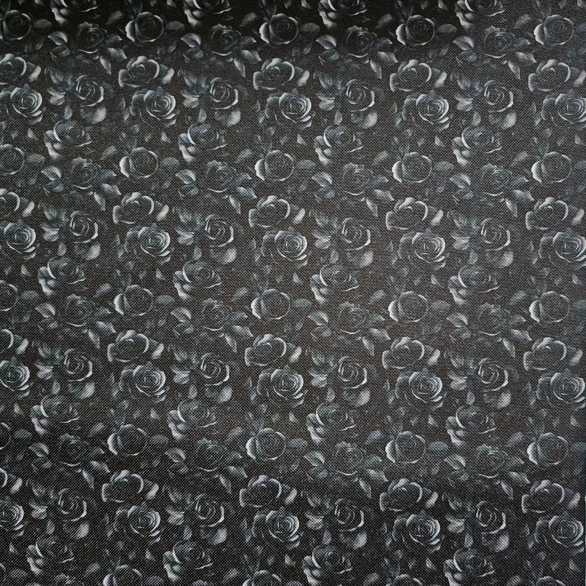 Wasserabweisender Canvas/Oxford Dark Roses | 0,5m