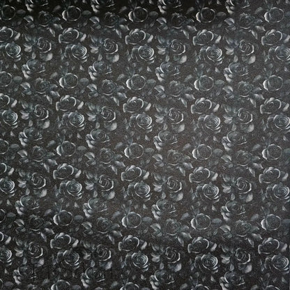 Wasserabweisender Canvas/Oxford Dark Roses | 0,5m