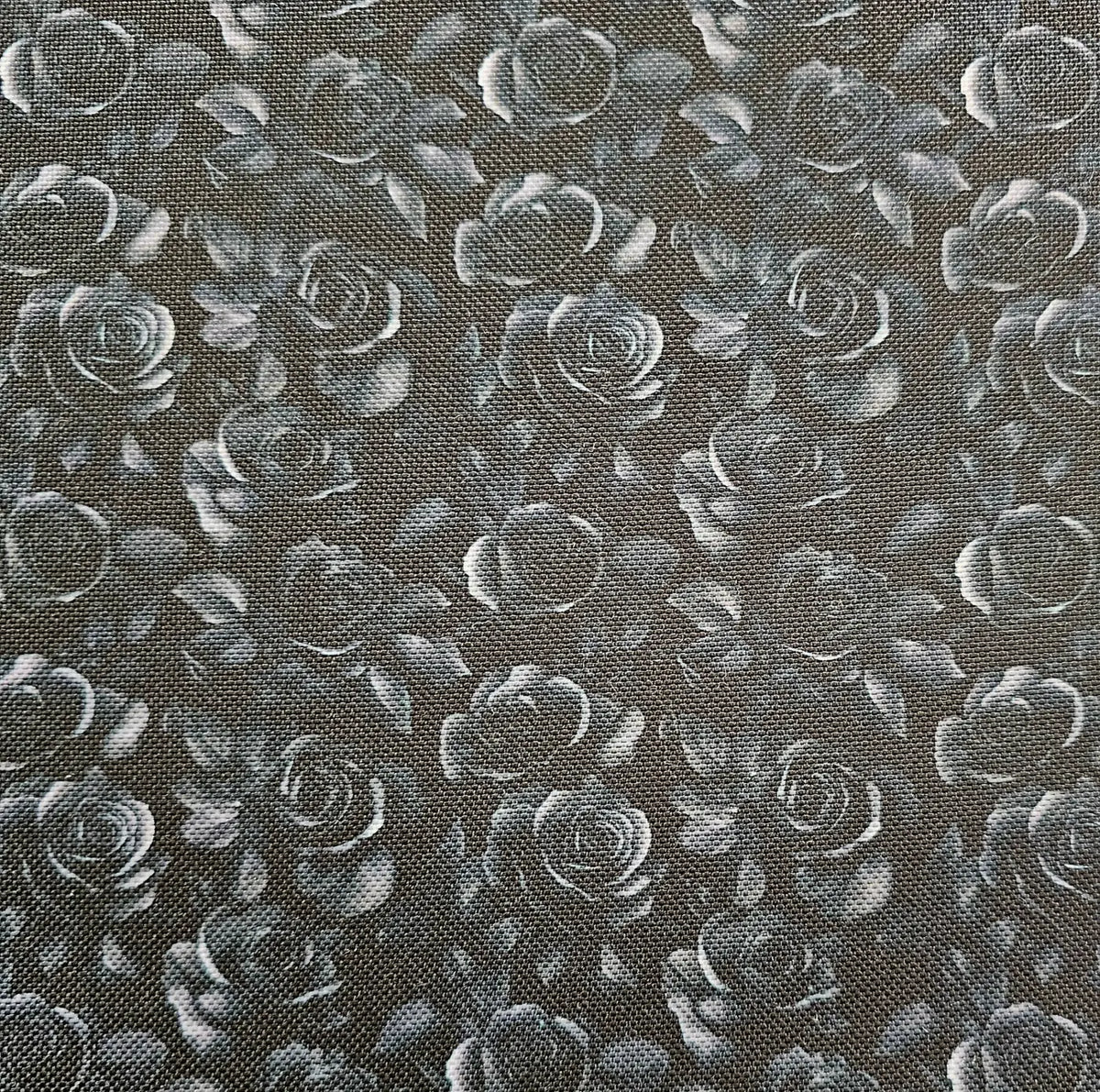Wasserabweisender Canvas/Oxford Dark Roses | 0,5m
