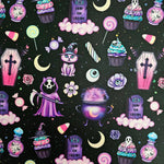 Wasserabweisender Canvas/Oxford Goth & Fun | 0,5m