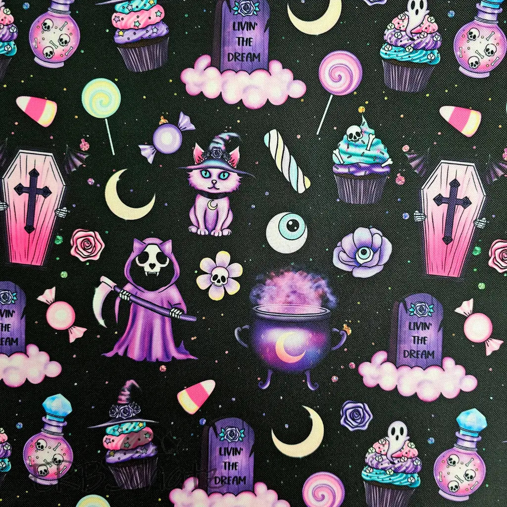 Wasserabweisender Canvas/Oxford Goth & Fun | 0,5m