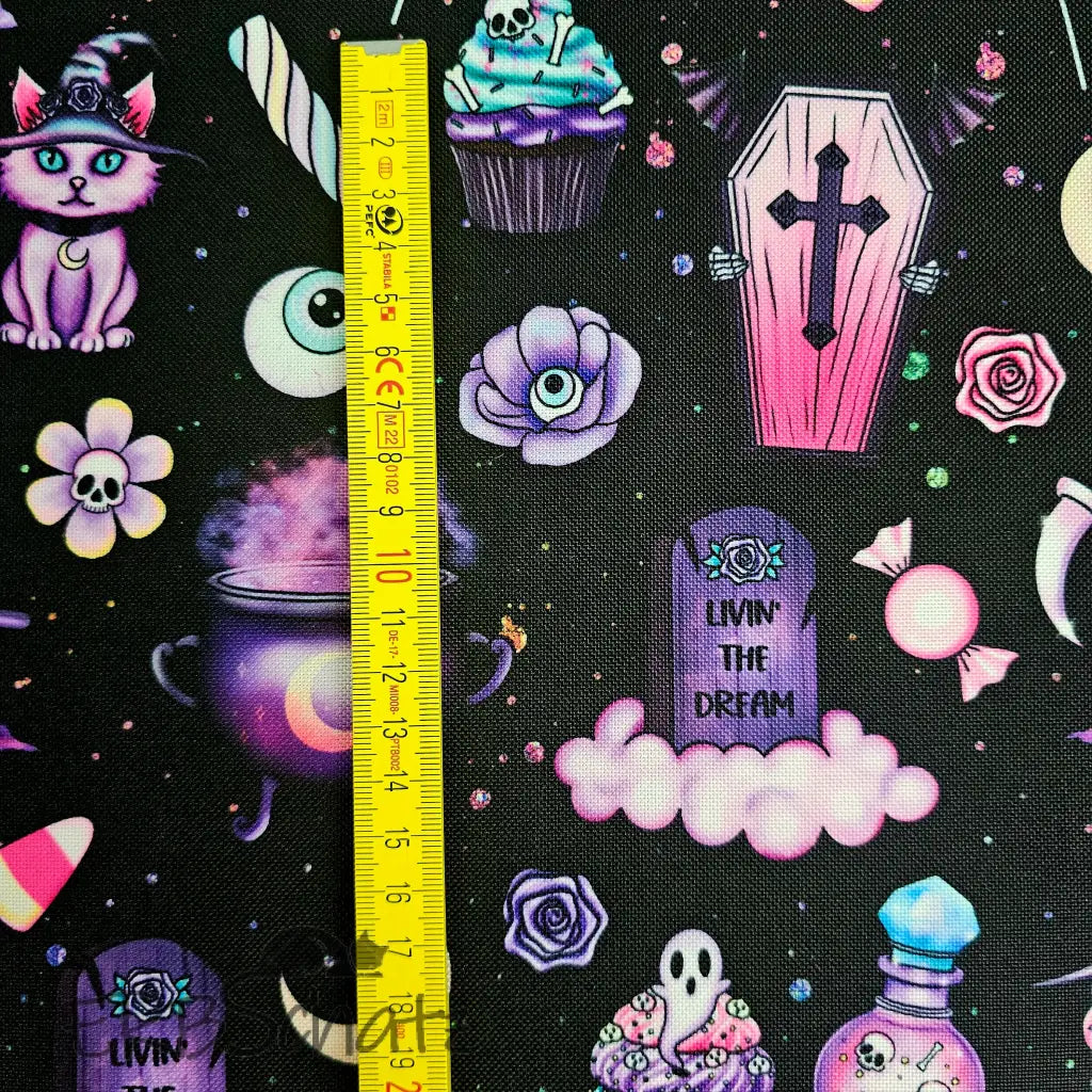 Wasserabweisender Canvas/Oxford Goth & Fun | 0,5m