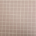 Wasserabweisender Canvas/Oxford | Nude Weavy Karo | 0,5m