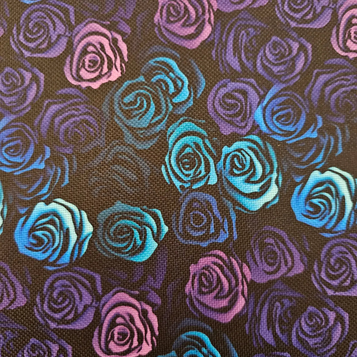 Wasserabweisender Canvas/Oxford Outline Roses | 0,5m