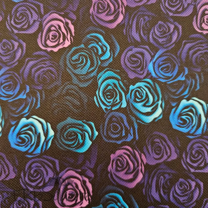 Wasserabweisender Canvas/Oxford Outline Roses | 0,5m