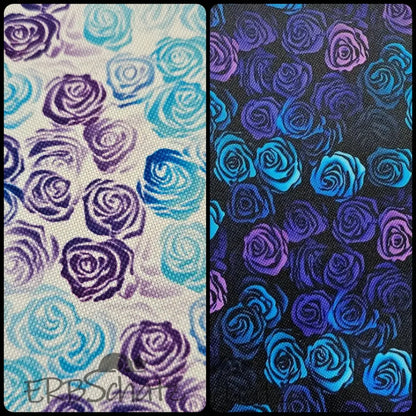 Wasserabweisender Canvas/Oxford Outline Roses | 0,5m