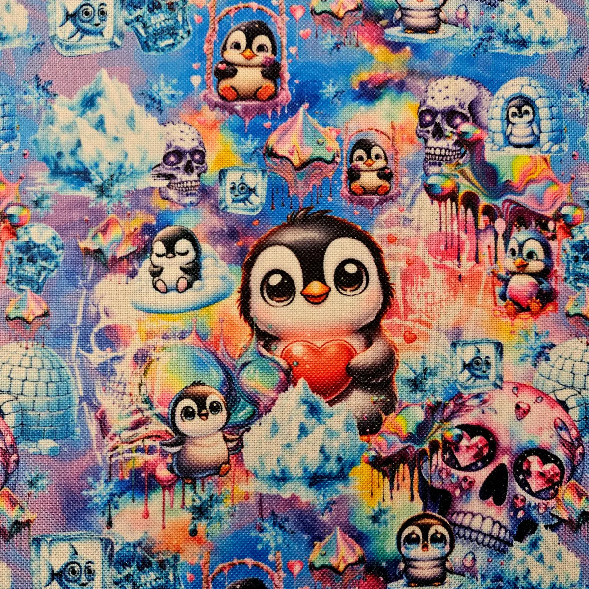 Wasserabweisender Canvas/Oxford Penguin World | 0,5m