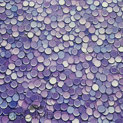 Wasserabweisender Canvas/Oxford | Purple Glamour | 0,5m