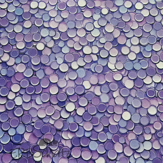 Wasserabweisender Canvas/Oxford | Purple Glamour | 0,5m