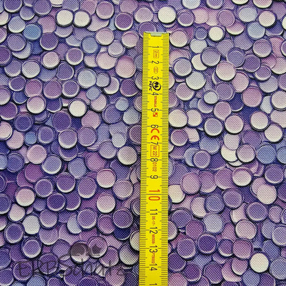Wasserabweisender Canvas/Oxford | Purple Glamour | 0,5m