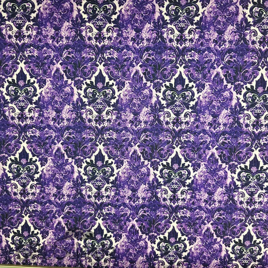 Wasserabweisender Canvas/Oxford Purple Ornaments | 0,5m