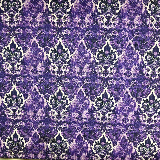 Wasserabweisender Canvas/Oxford Purple Ornaments | 0,5m