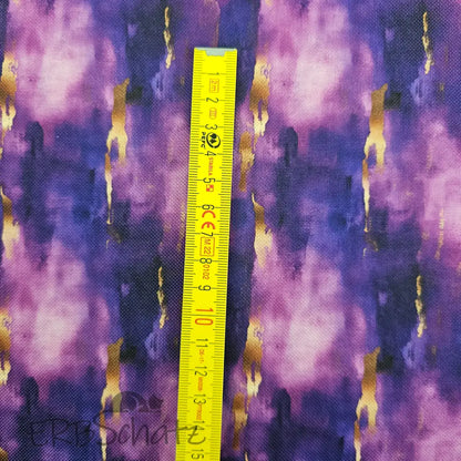 Wasserabweisender Canvas/Oxford PurpleGold Dream | 0,5m