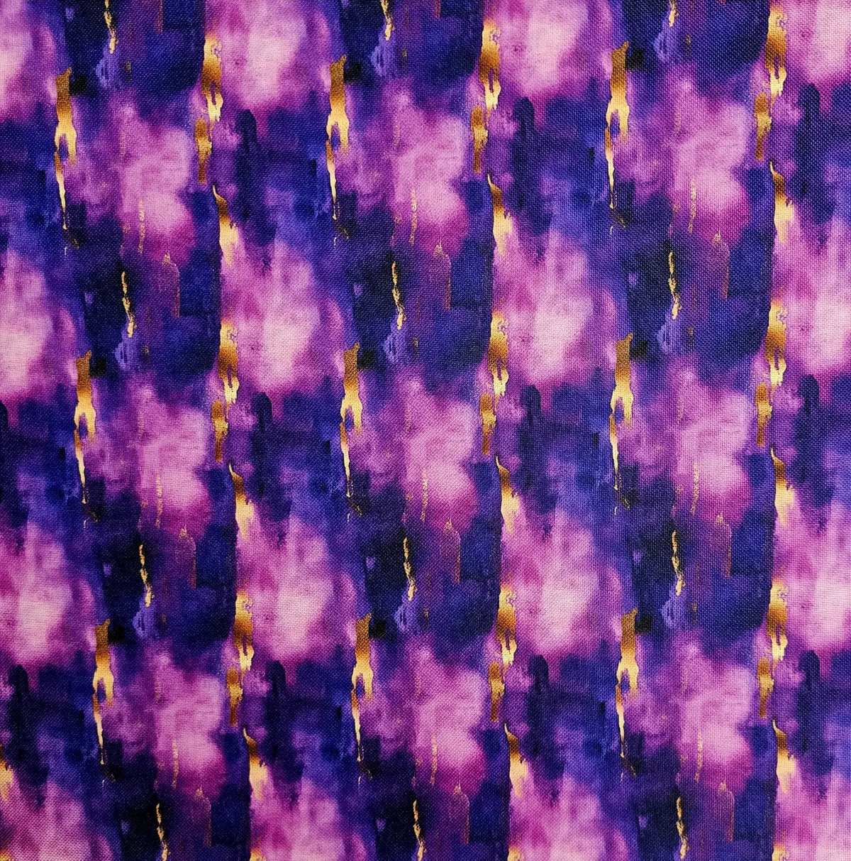 Wasserabweisender Canvas/Oxford PurpleGold Dream | 0,5m