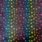 Wasserabweisender Canvas/Oxford Rainbow Stars | 0,5m