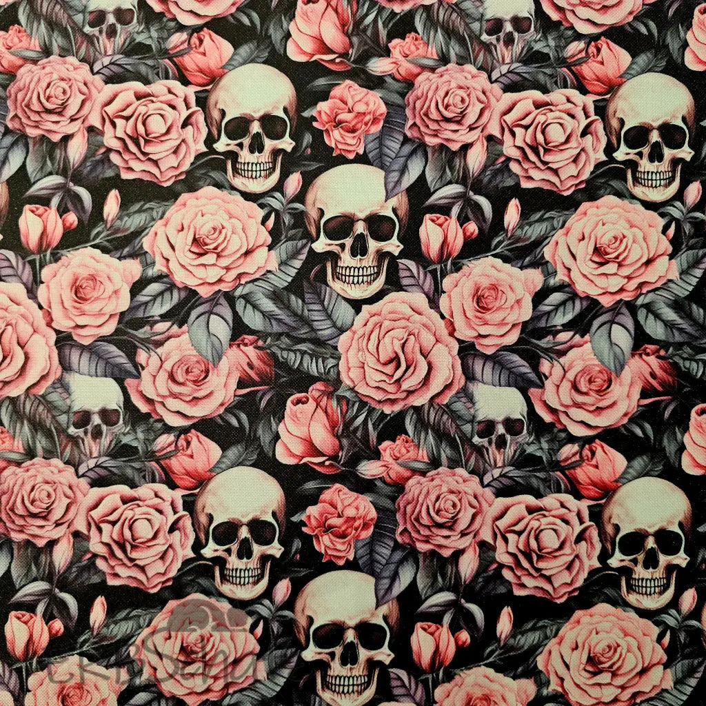 Wasserabweisender Canvas/Oxford Rosy Skulldream | 0,5m
