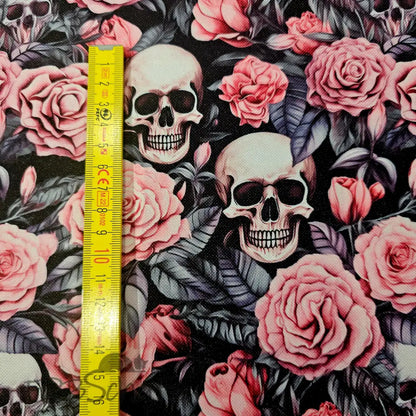 Wasserabweisender Canvas/Oxford Rosy Skulldream | 0,5m