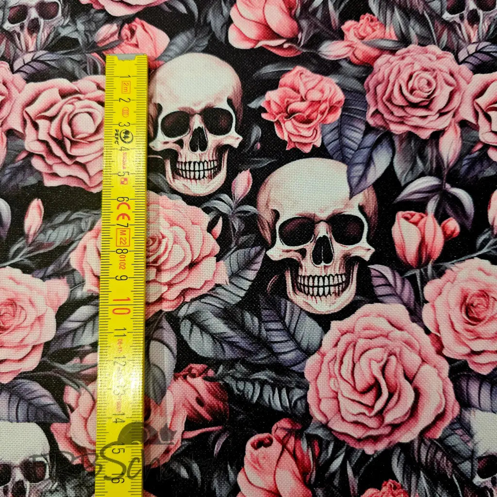Wasserabweisender Canvas/Oxford Rosy Skulldream | 0,5m