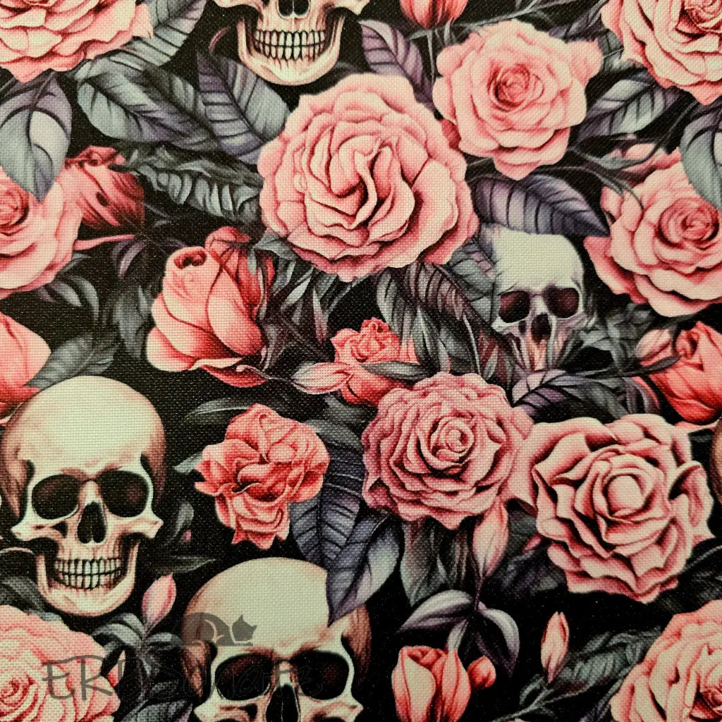Wasserabweisender Canvas/Oxford Rosy Skulldream | 0,5m