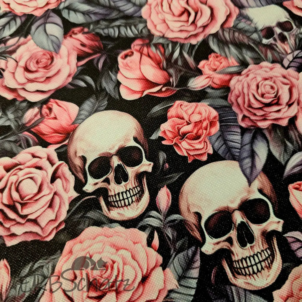 Wasserabweisender Canvas/Oxford Rosy Skulldream | 0,5m