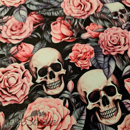 Wasserabweisender Canvas/Oxford Rosy Skulldream | 0,5m