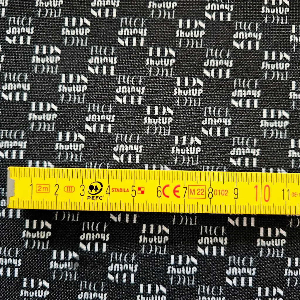 Wasserabweisender Canvas/Oxford Statement Karo | 0,5m