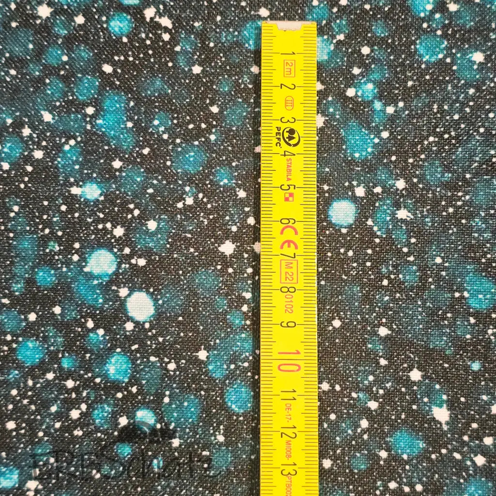 Wasserabweisender Canvas/Oxford | Teal Chaos | 0,5m