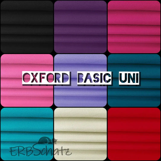 Wasserabweisender Oxford Unifarben