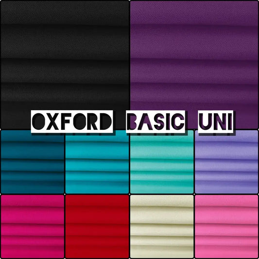 Wasserabweisender Oxford Unifarben