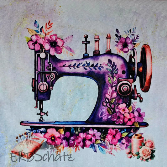 Wasserfester Canvas/Oxford Panel Antique Sewingmachine