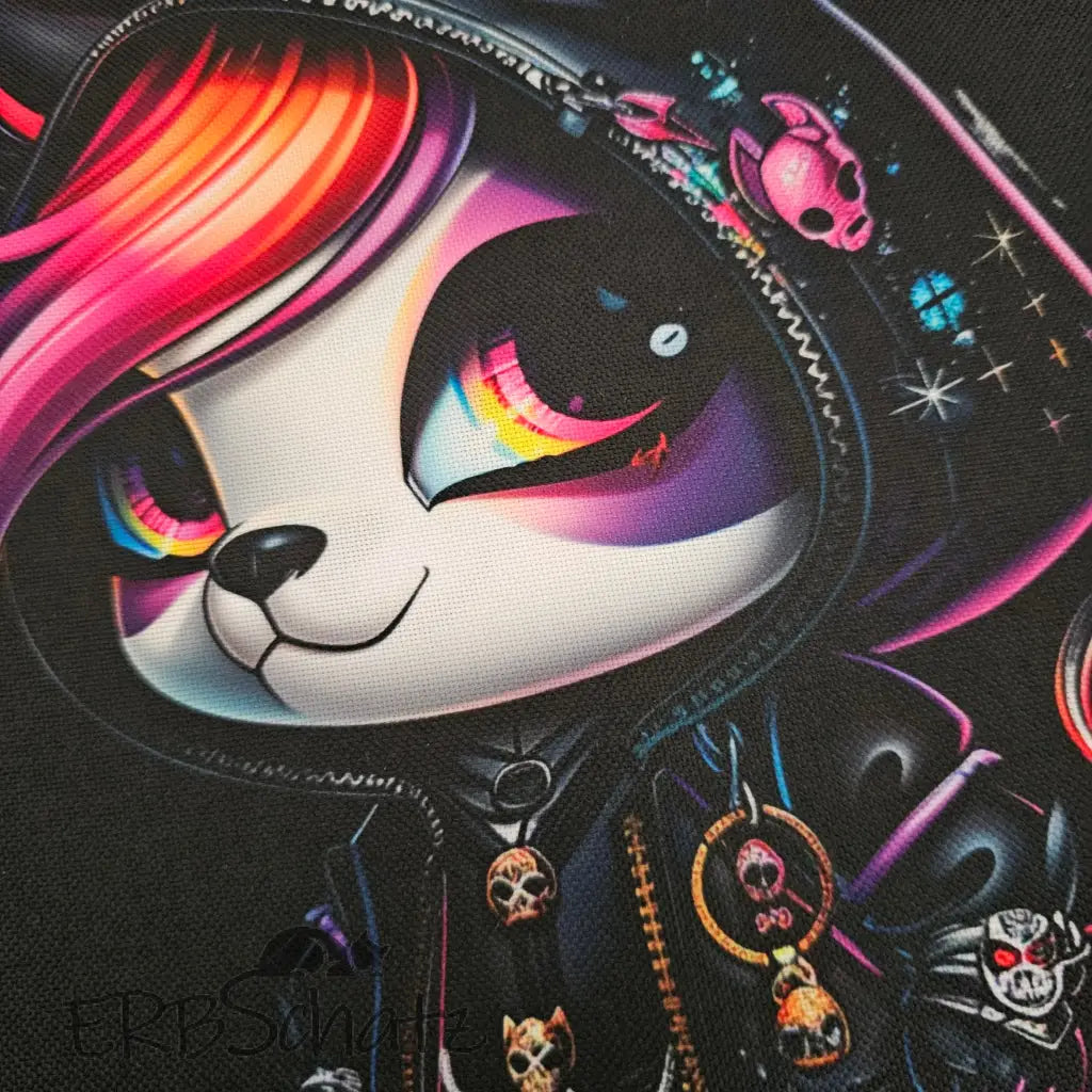 Wasserfester Canvas/Oxford Panel Rocker Cat 25x25cm