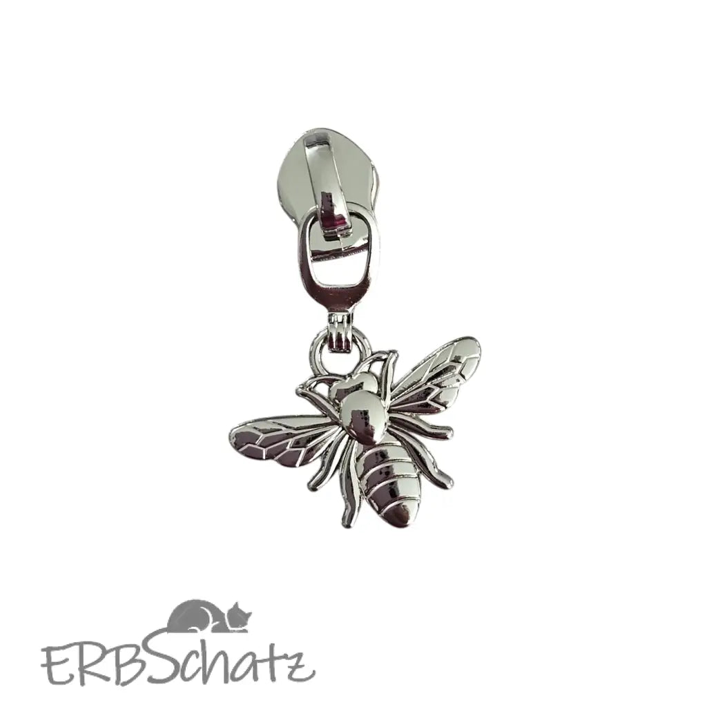 Zipper Bienchen - Silber