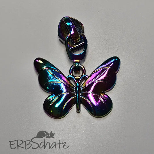Zipper Big Butterfly - Rainbow