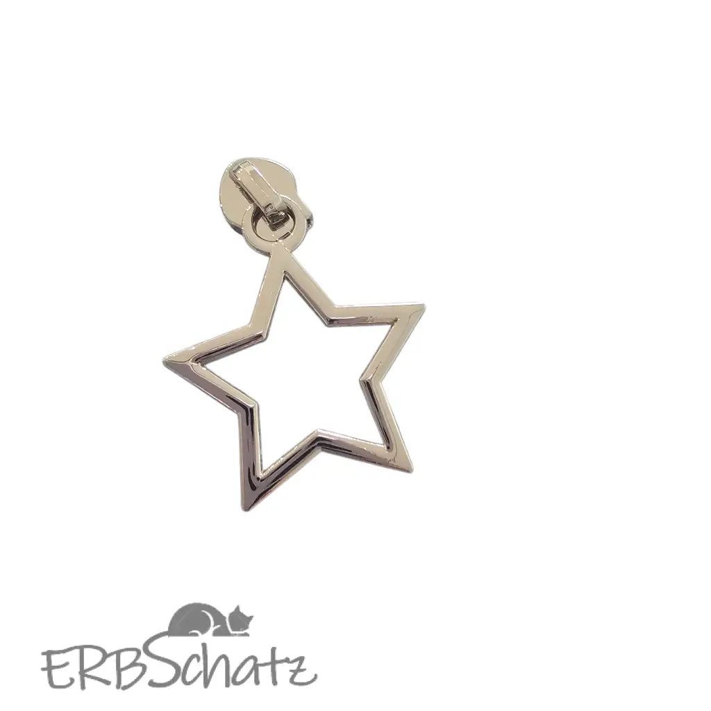 Zipper Big Star Regenbogen - Reißverschluss Schieber Gr.5