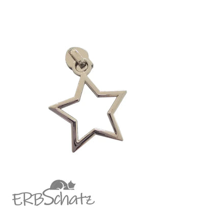 Zipper Big Star Regenbogen - Reißverschluss Schieber Gr.5