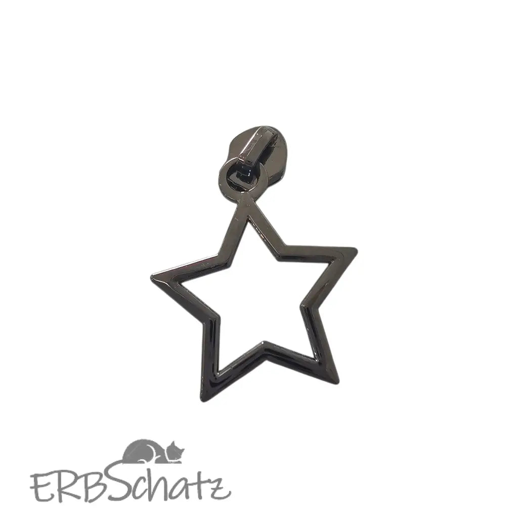 Zipper Big Star Regenbogen - Reißverschluss Schieber Gr.5