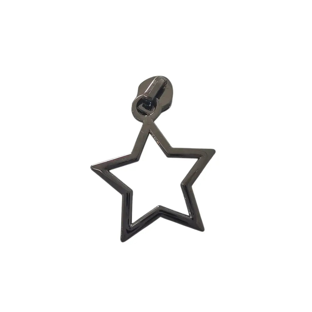 Zipper Big Star Regenbogen - Reißverschluss Schieber Gr.5