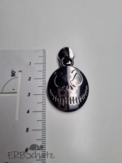 Zipper BigZombie Gold - Reißverschluss Schieber Gr.5
