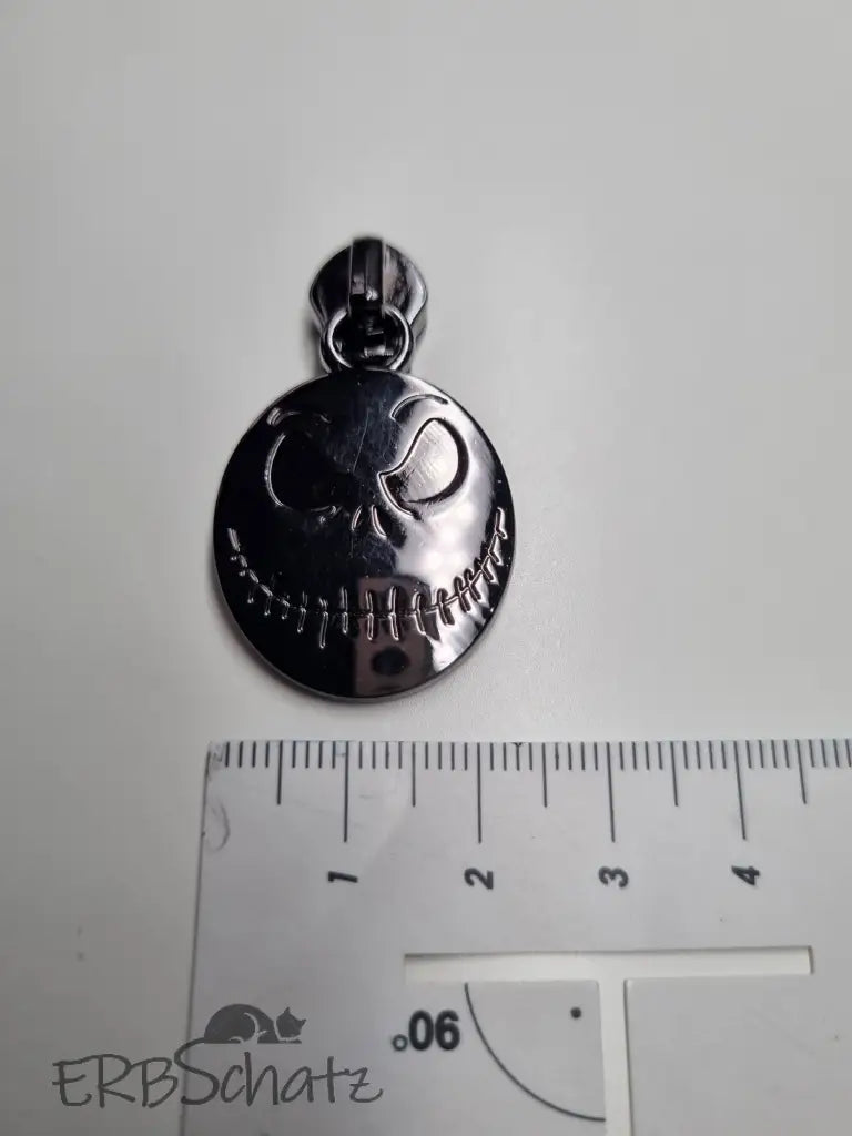 Zipper BigZombie Gold - Reißverschluss Schieber Gr.5