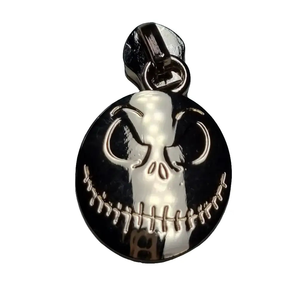 Zipper BigZombie Gold - Reißverschluss Schieber Gr.5