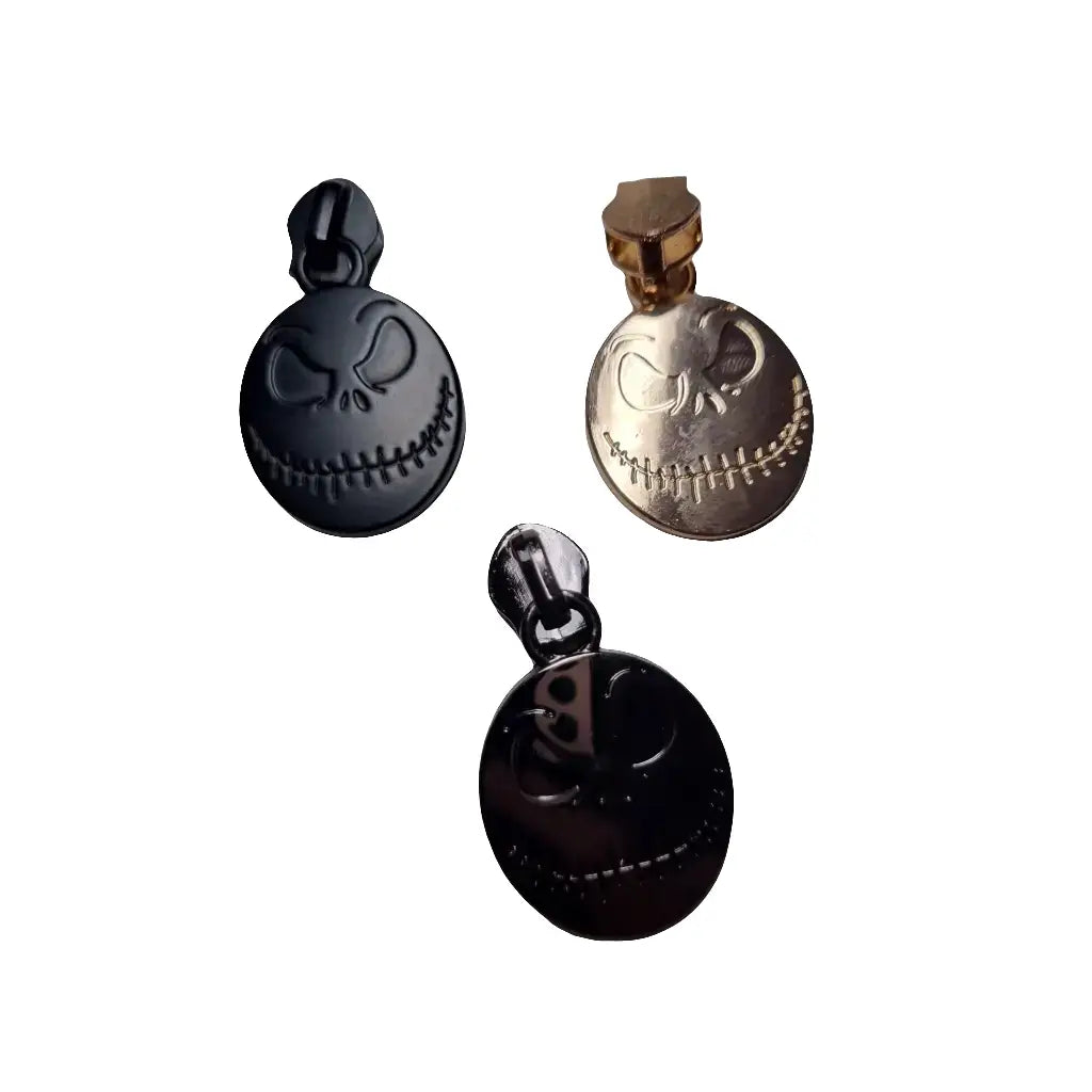 Zipper BigZombie Gold - Reißverschluss Schieber Gr.5